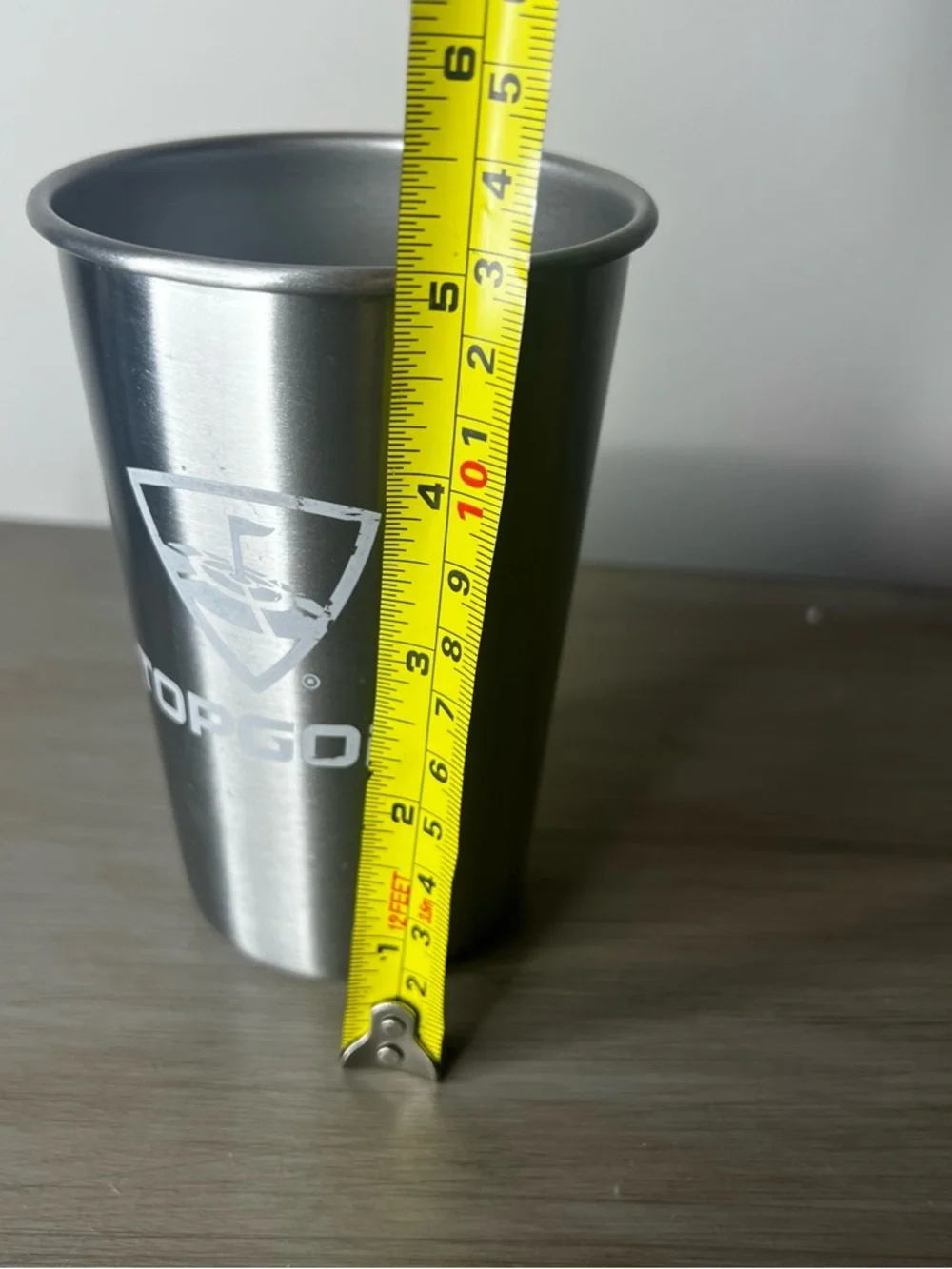 Topgolf Stainless Steel Pint Cup - Silver